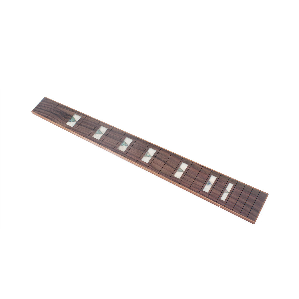 Satin Finish Electric Guitar Fretboard With Square Triangle Shell Fret Markers