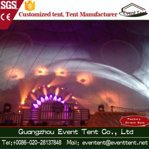 China Transparent Geodesic Dome Tent Outdoor Event Tent For Over 1000 People factory