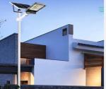 New Led Solar Street Light With Pole 30W100W Street Lamp Head Outdoor Country