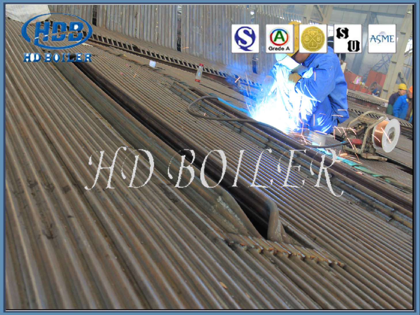 Stainless Steel Boiler Membrane Wall For Tube Furnace