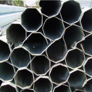 China EMT Pipe Cold Drawn Oval Metal Tube , Octagonal Steel Pipe High Precision factory