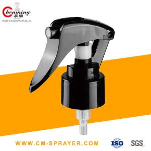 China 20/410 28/410 24/410 Black Mini Trigger Sprayer 24/410 Trigger Sprayer Bottle Head factory