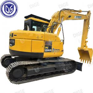 China Slightly used USED PC128US excavator with Efficient material handling capabilities on sale