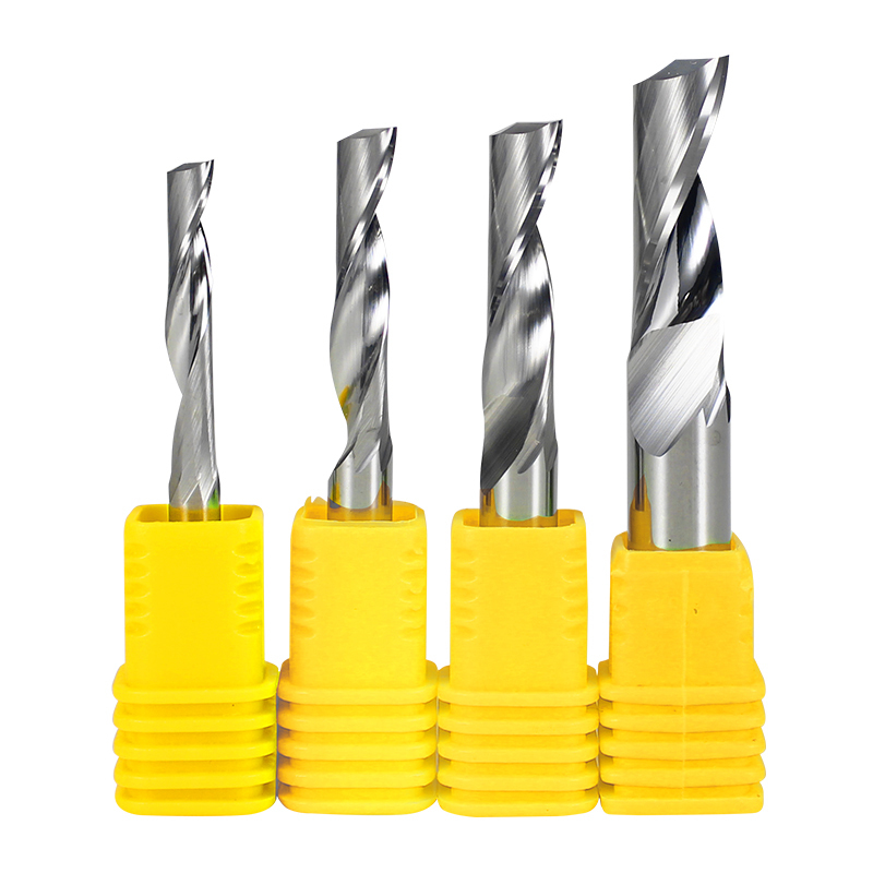 China YINGBA Custom Solid Carbide Aluminium End Mill 1.5mm Cnc Router Bit for Aluminium Milling Cutter 3.175 -12mm factory