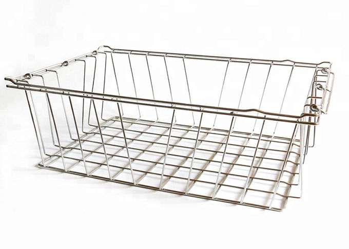 Durable Multifunctional SS304 Wire Mesh Storage Baskets For Kitchen
