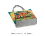 Owl Tree dolls printing women handbag canvas shoulder bag lady
