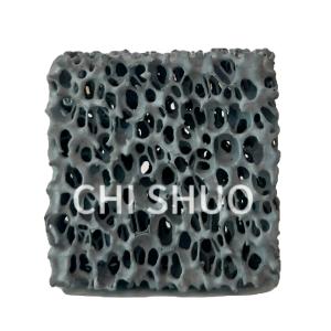 China High Thermal Conductivity Ceramic Foam Filter For Metal Casting Ceramic Filter Making Line factory