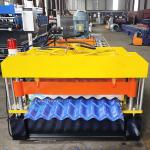 Brazil Material Thickness 0.3-0.8mm Roll Forming Machine Metal Steel Roof Tile