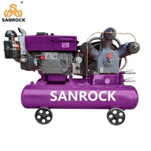 China Portable Mini Air Compressor 11KW /15KW / 18.5KW / 22KW Industrial Machine Belt Driven Piston Air Compressor factory