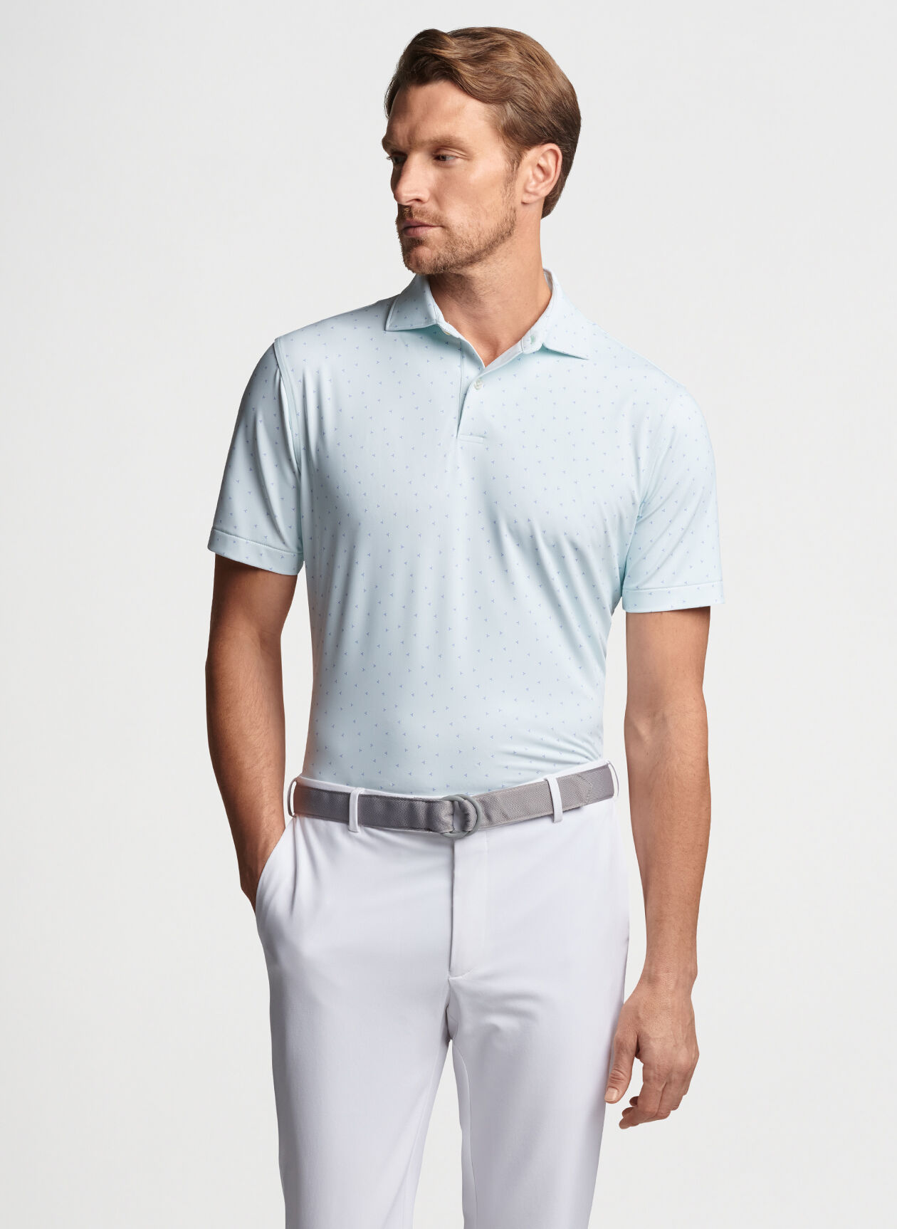 7 Days Sample Order Support for Knitted Men's Polo Shirt in Sport and Fashion