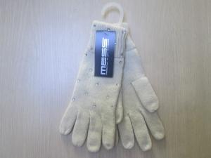 China Ladies Acrylic Glove with Diamond--One layer--Fashion glove--Gift factory
