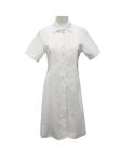 210 GSM Medical Uniform Lab Coat Polyester 65% Cotton 35% Short Sleeve Nursing