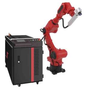 China Reprogrammable Robotic 1000W 1064nm Fiber Laser Welder factory