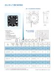25x25x7MM 3D Printer Cooling Fan 10000RPM High Speed Exhaust
