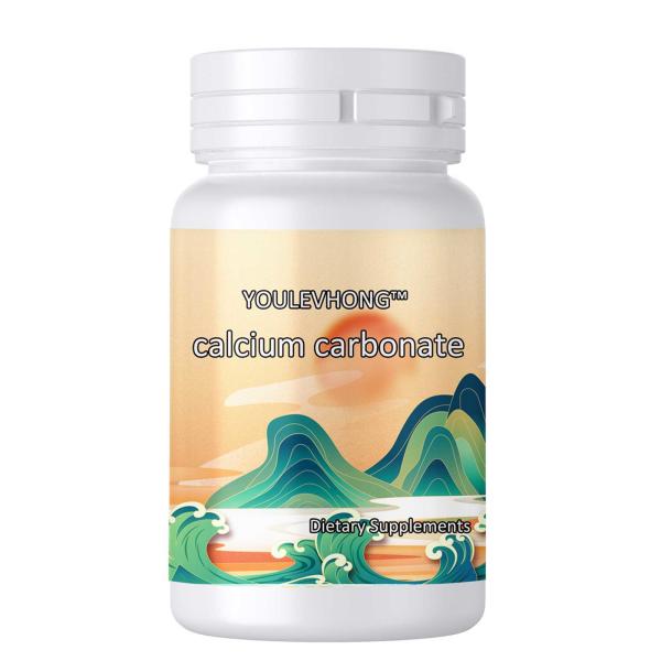 500 Mg Natural Fruit Easy Consumption Calcium Carbonate Capsules Natural