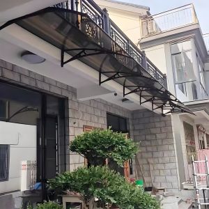 Impact Resistant Polycarbonate Window Awning Optimal Performance High Durability