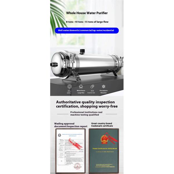 M-Feet Stainless Steel Home Water Filtration System Manual Purification UF Membrane PVDF Filters Ultrafiltration Water Purifier