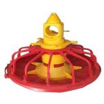 Plastic Round Poultry Feeder Tray Farming Chicken Tray Feeder