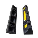Durable Rubber Curb Garage Vehicle Floor Stopper For Parking