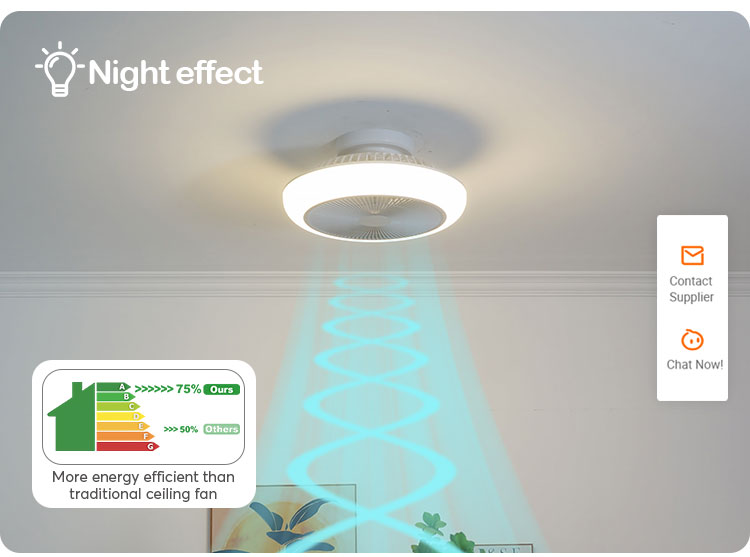 18 Inch Decorative Ceiling Fan with Lights 6 Speed Choice and Dimmable Functionality