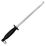 High Carbon Steel Sharpening Rod Knife Sharpener For Butcher Cleaver