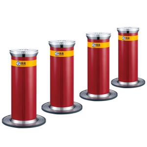 China Detachable 2800 Rpm Lockable Parking Bollards 2 Times / Minute For Car Parks factory