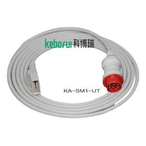 China Compatible for SIEMENS 10pin IBP adapter cable for monitor to Utah IBP cable factory
