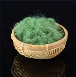 64mm Full Dull Dope Polyester Dyed Fiber For Clothing Industry