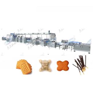 China Full Automatic Biscuit Production Line Finger Biscuit Making Machine factory