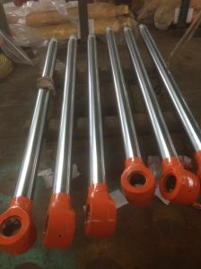 China Doosan DH220-5 arm hydraulic cylinder rod，Doosan excavator hydraulic cylinder factory