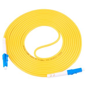 China FTTH Singlemode Simplex Fiber Cable Patch Cord 2.0mm 3.0mm LC UPC factory