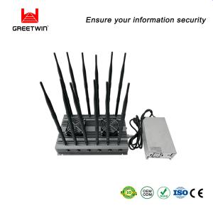 China 5G 60m VHF UHF Wifi GPS Blocker jamming cell phone 2g 3g 4g 5g Lojack factory