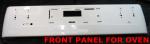 Metallic Material Oven Door Panel High Heat Resistance For Freestanding Oven