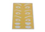 WX-01 60G Eyes Permanent Makeup Latex Practice Skin 19*14.3*0.1CM