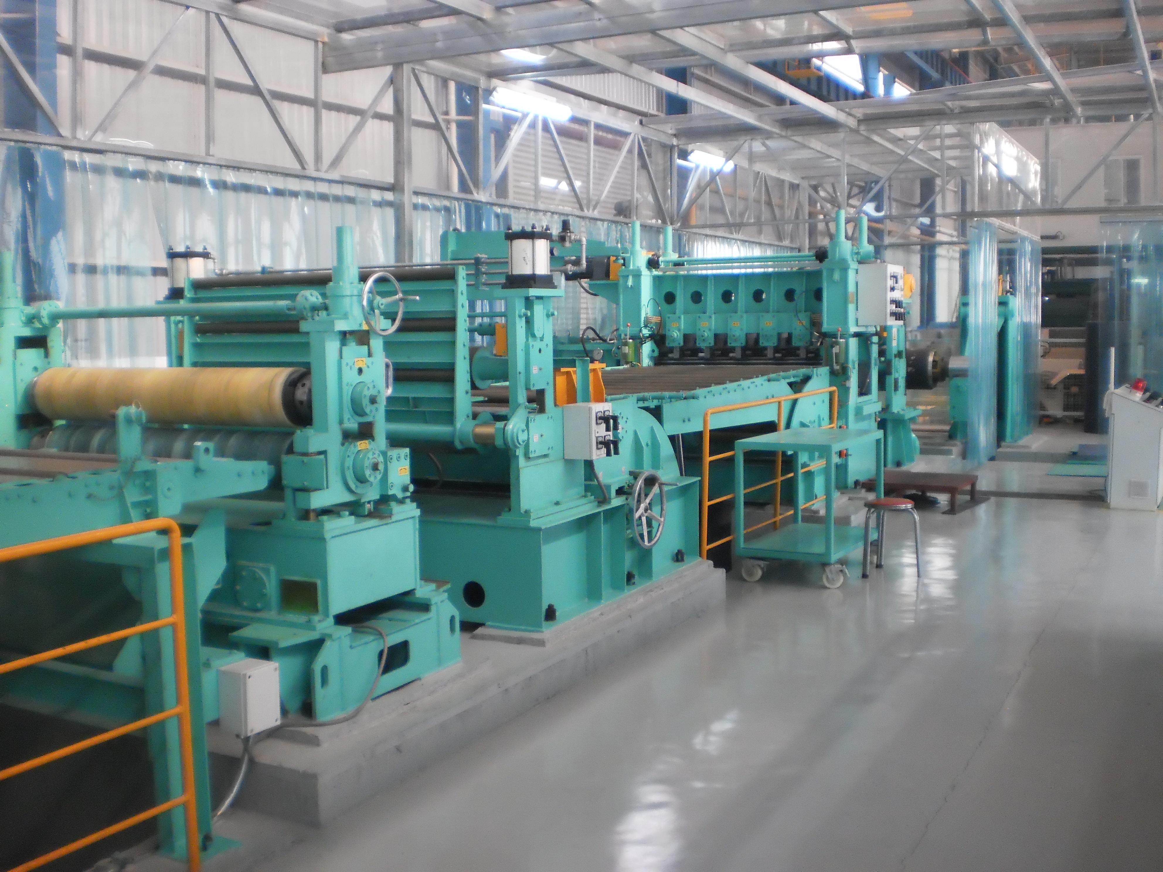 Extended Straightened and Leveled Product Line for Cut to Length Line in Steel Mill