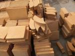 Alumina Heat Resistant Bricks Good Thermal Shock Resistance Erosion Resistance