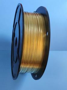China 2.0* 0.4 Mm  Copper Ribbon Wire Headphone Wire Copper Buckle Quality on sale