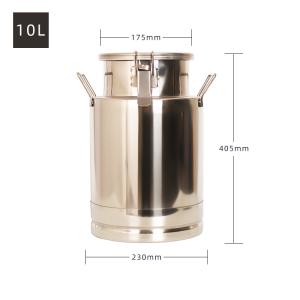 China Stainless Steel 304 Transport 25L Milk Storage Can factory