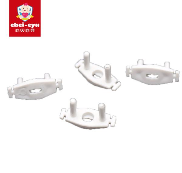 Plastic Electric Socket Plug Cover Safety Outlet Plug , Wall Outlet Safety