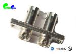 LC Fiber Optic Adapter, LC Hybrid Fiber Optic Adapter with Plastic or Copper