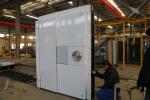White Stainless Steel 300mm Depth 2500mm Height Vault Door For House