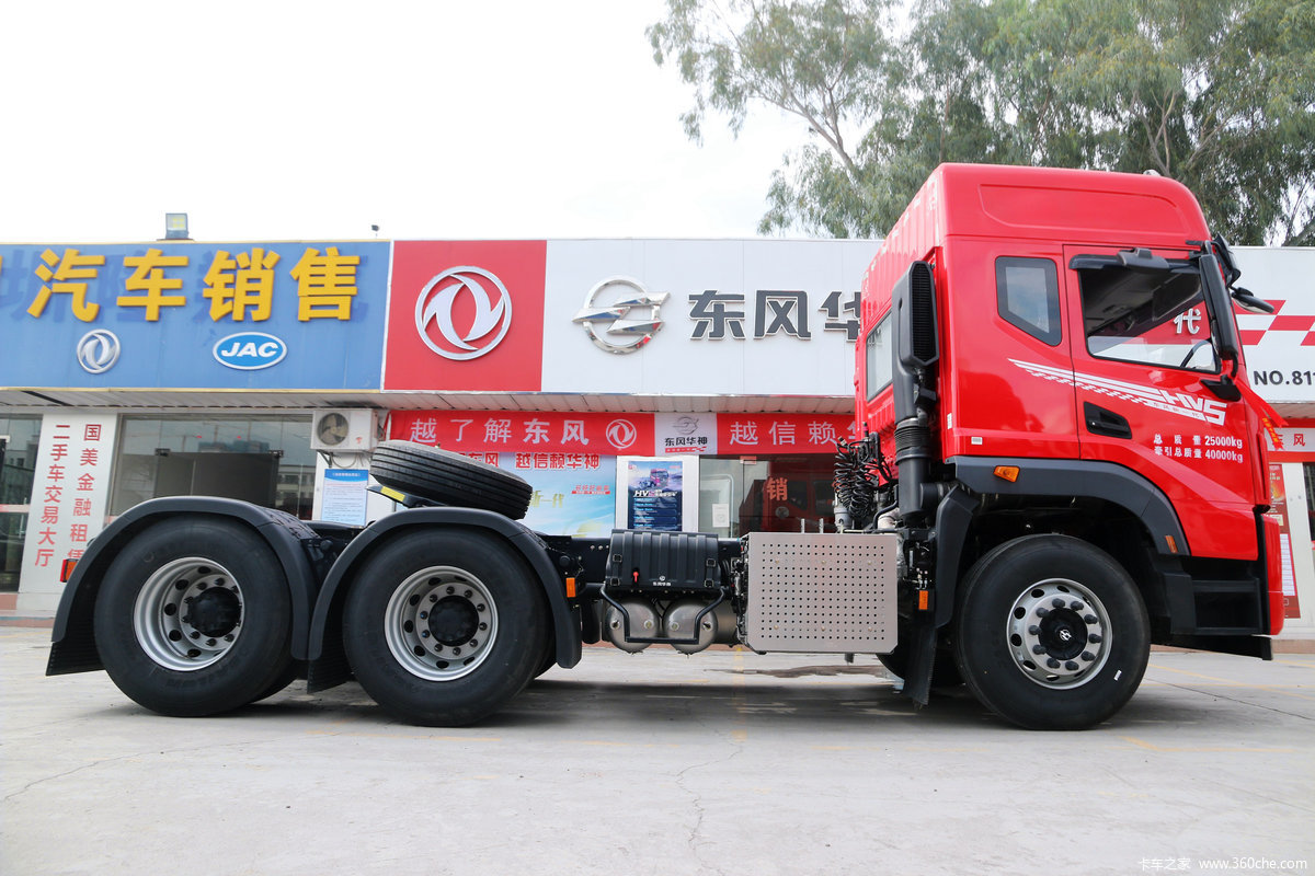 Clean Energy Dongfeng 6x4 460hp 40 Ton Tow Capability Tractor Truck for 31 40T Load