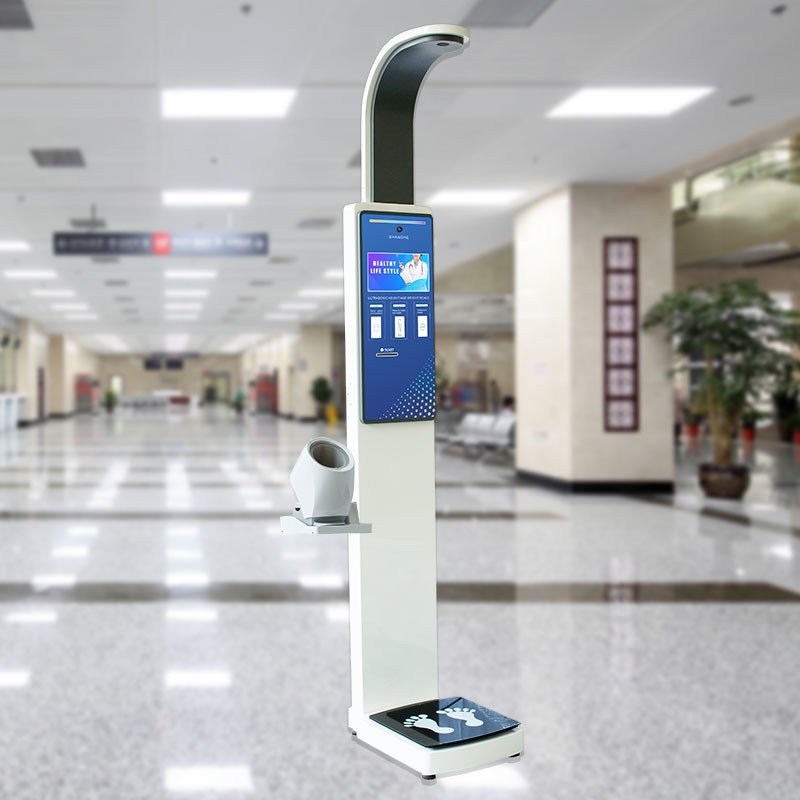 China Rs232 Connection Digital Body Weighing Scale Blood Pressure factory