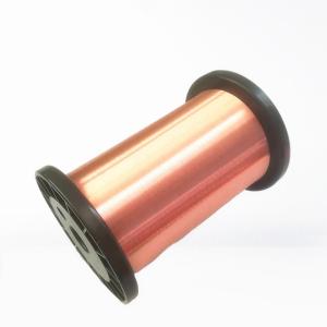 China 0.014 - 0.8mm 54 AWG Ultra Fine Enameled Copper Wire Magnet Wire For Electronic Devices UL Approved factory