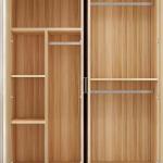Fashionable Modern Wood Furnitures Adjustable Custom Wardrobe Cabinets