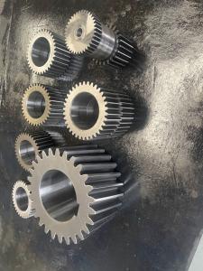 China Forged Alloy Steel Straight Spur Gear Stock Nonstandard High Durability factory