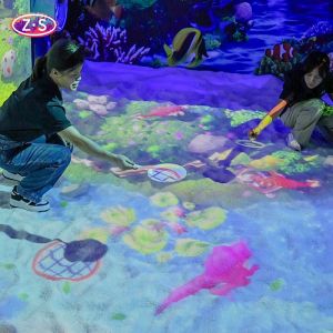 Beach Interactive Games Immersive Projection For Science Museum Exhibits