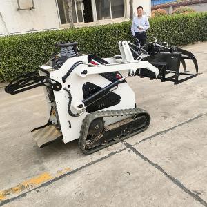 China Dig Plow Tracked Skid Steer Loader with Hydraulic Oil Radiator factory