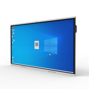 China Android OPS 86 Inch Smart Board Touch Screen Whiteboard With Microphone Webcam factory