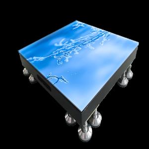 China P3.91mm Interactive Club Digital Stage Stand Nightclub Floor LED Display Screen factory